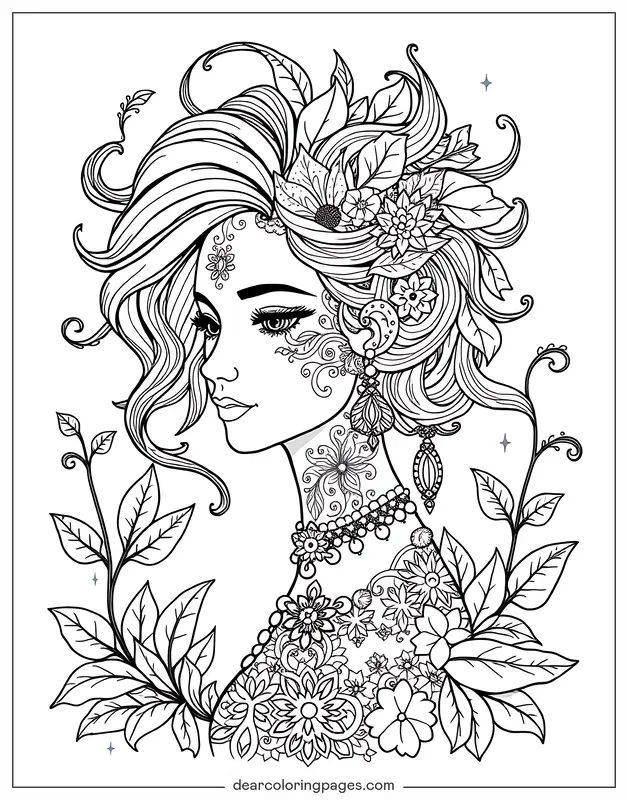 Elegant Floral Adornment