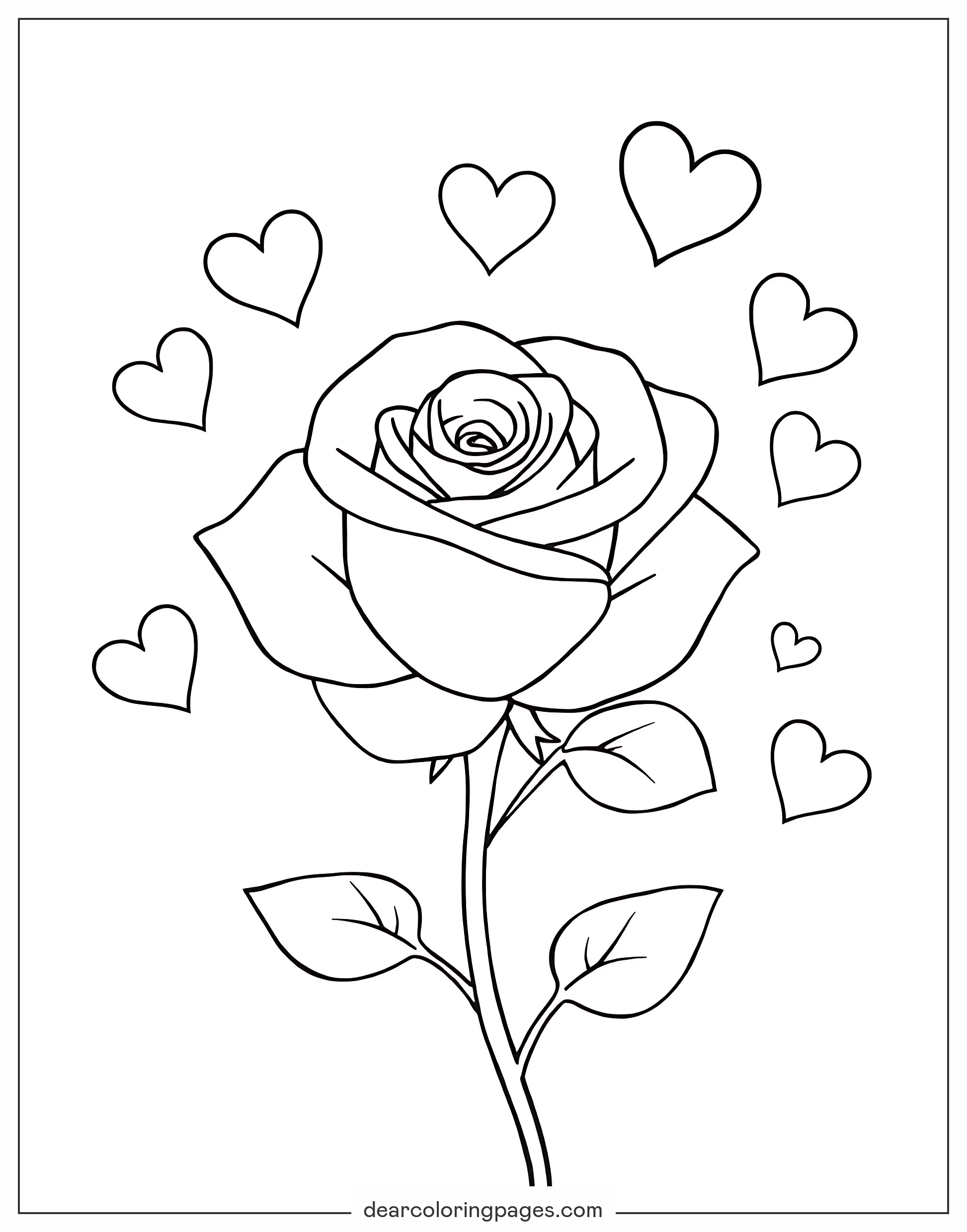Sizzix Framelits 665066 - Set Di 8 Fustelle E Timbri A Forma Di Cuore, Design Olivia Rose - Per Scrapbooking E Biglietti Fai Da Te