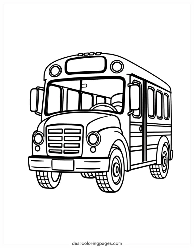 Spielzeug-Schulbus