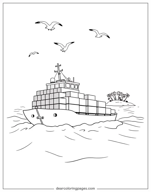 Frachtschiff