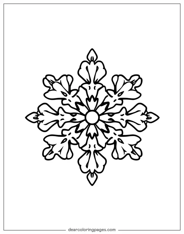 Festive Snowflake