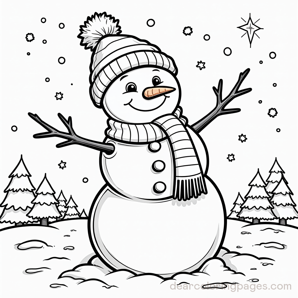 Winter Wonderland Snowman