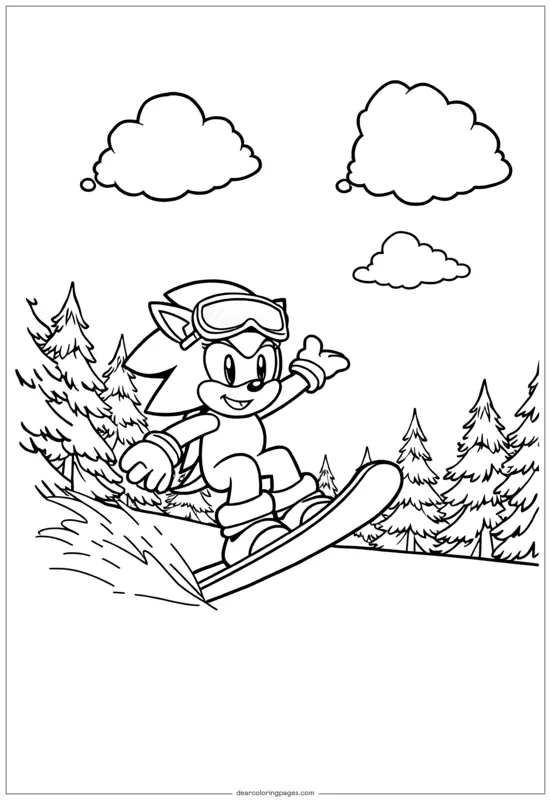 Sonic the Hedgehog Snowboarding