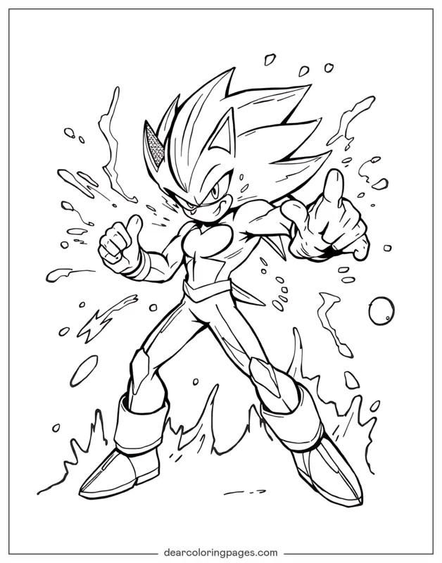 Sonic Supercharged With Energy