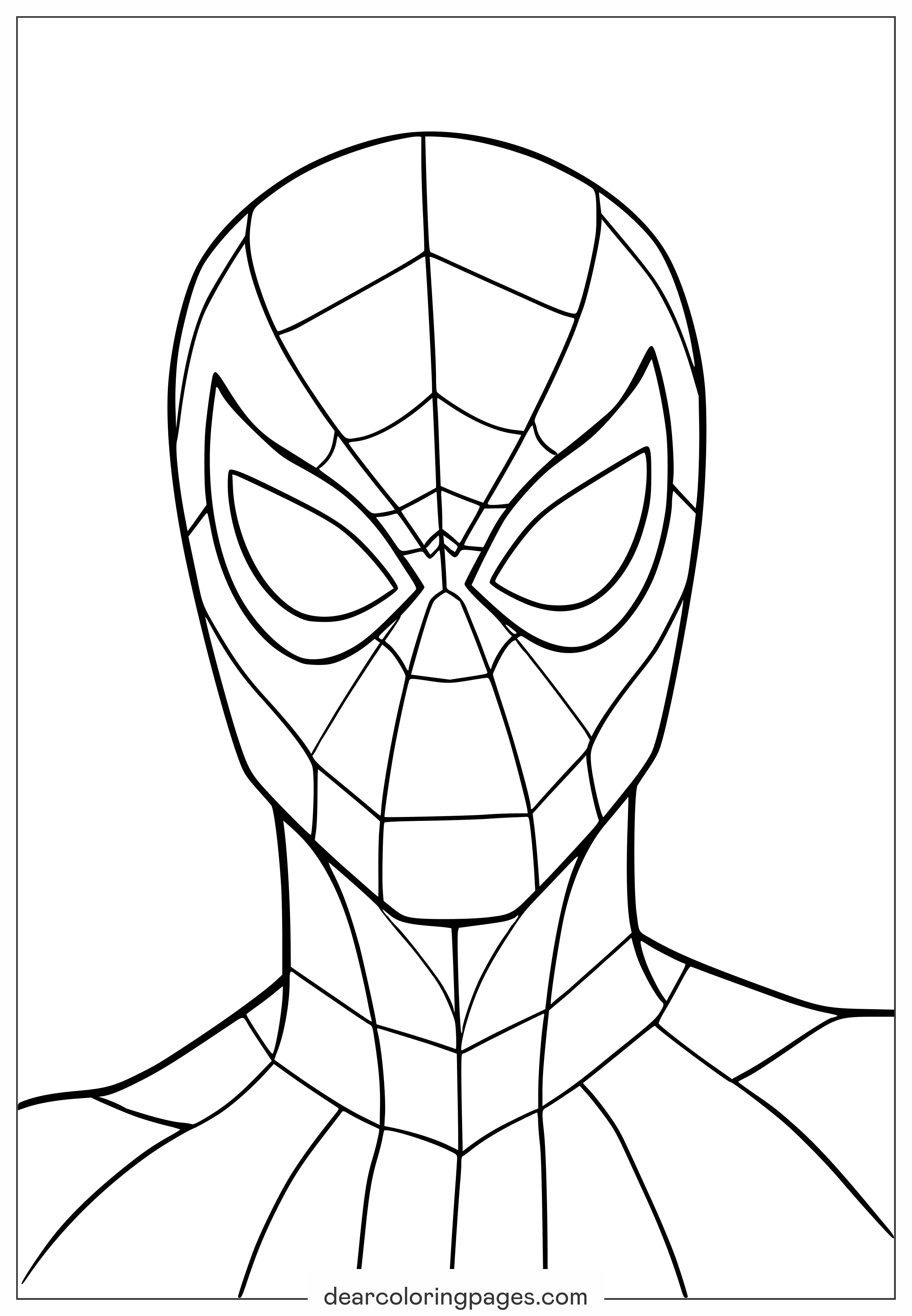 Disegni Da Colorare Di Spider Man 32 Design Gratuiti