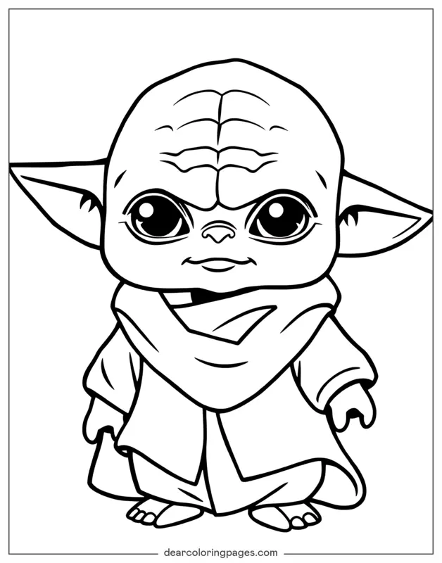 Chibi Master Yoda