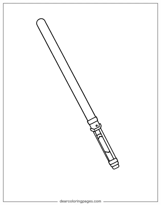 Lightsaber Outline