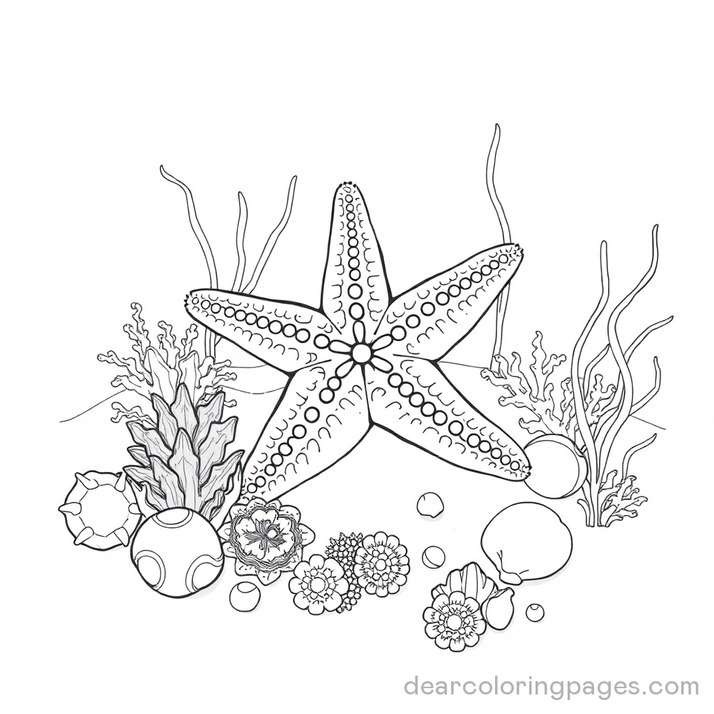 Starfish and Seabed Garden