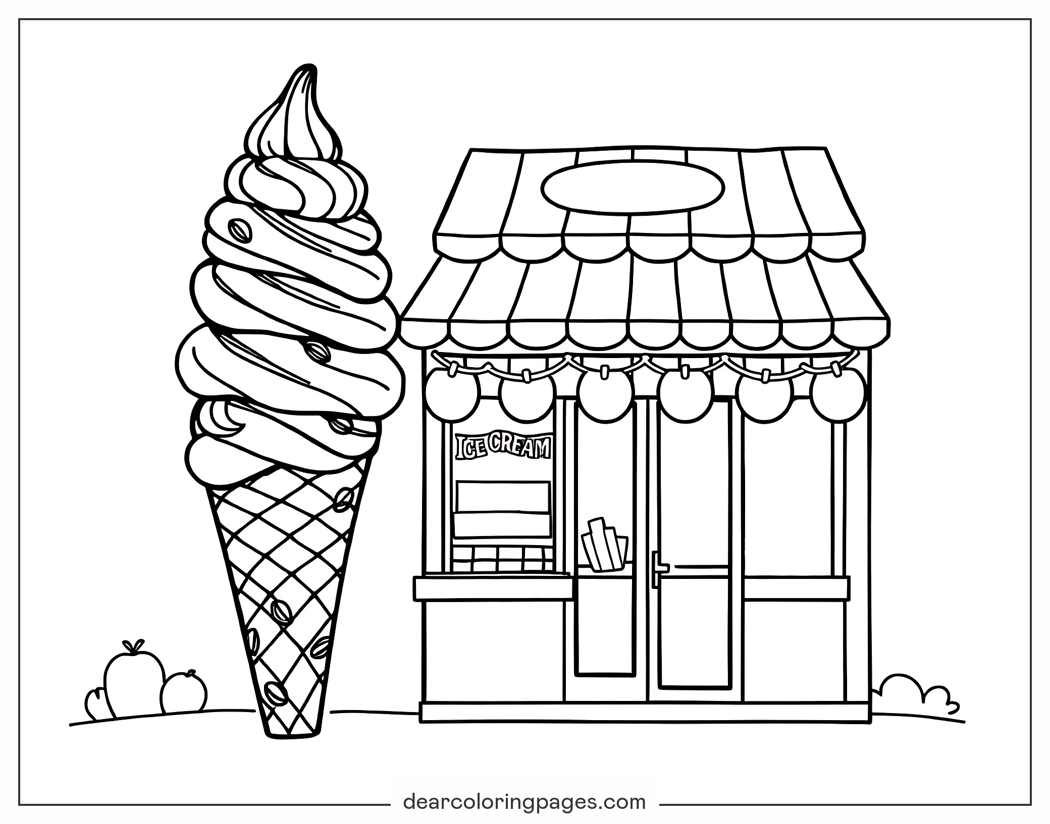 Dibujos Para Colorear De Helado 27 Dise os Gratuitos