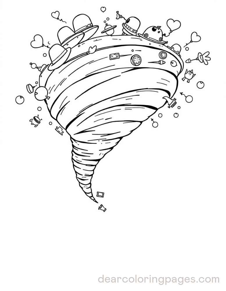 Swirling Tornado