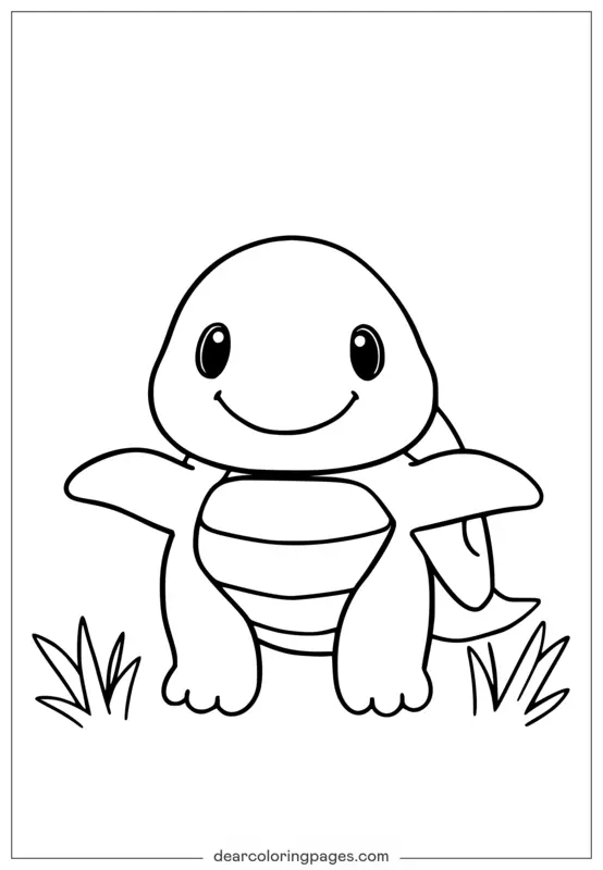 Animali Disegni da Colorare - Tartaruga Disegno da Colorare