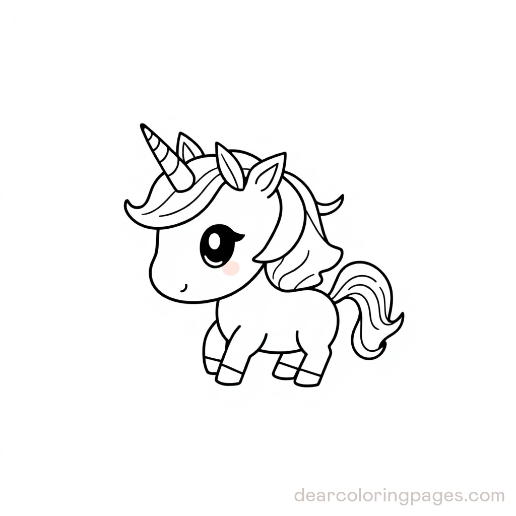 Chibi Einhorn