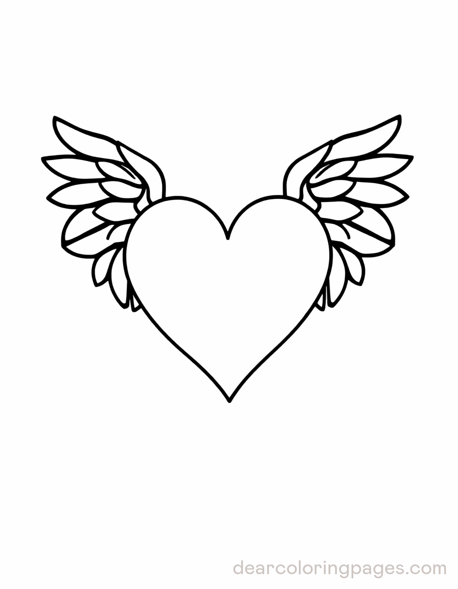 Heart with Wings