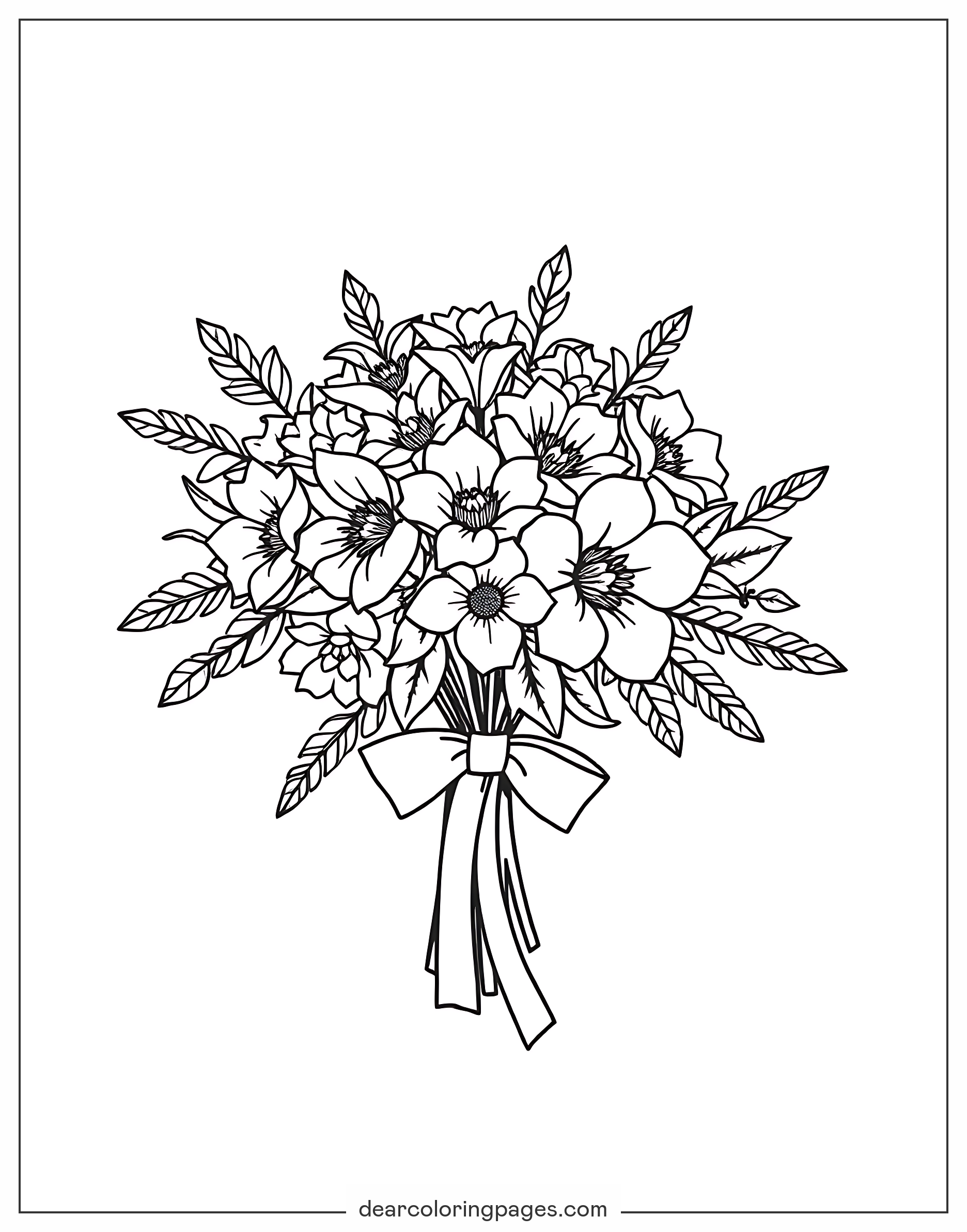 Blume Ausmalbilder 36 Kostenlose Druckbare Ausmalbilder