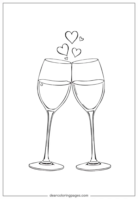 Hochzeit Ausmalbild - Hochzeitsrede