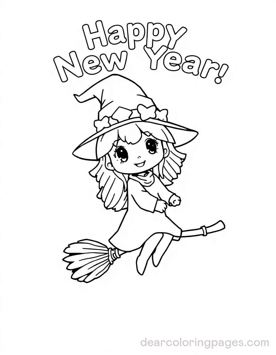 New Year's Witch