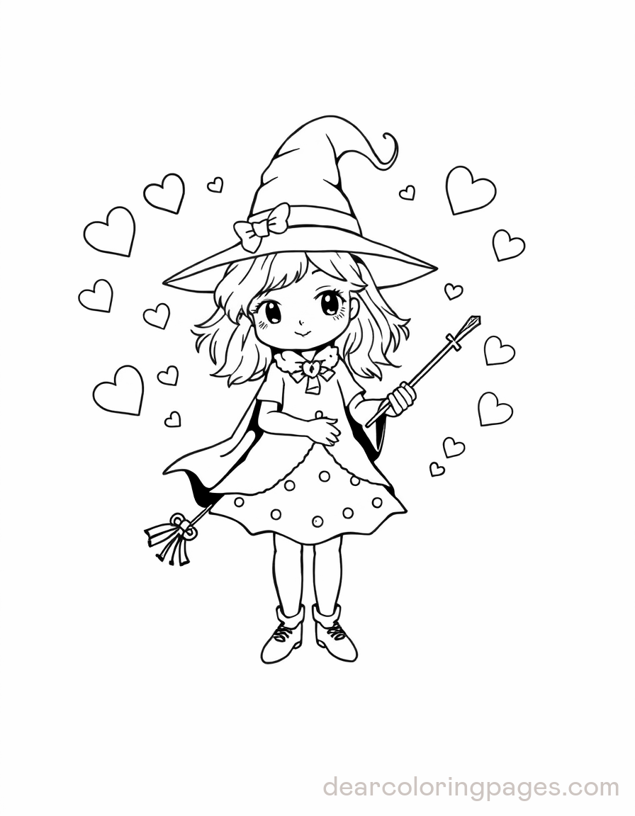 Witch Casting Love Spell