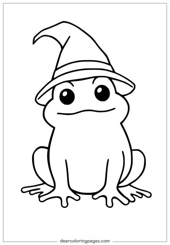 Animali Disegni da Colorare - Rana Disegno da Colorare