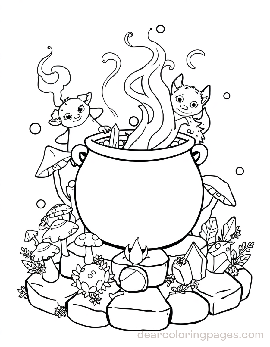 Wizard's Bubbling Cauldron