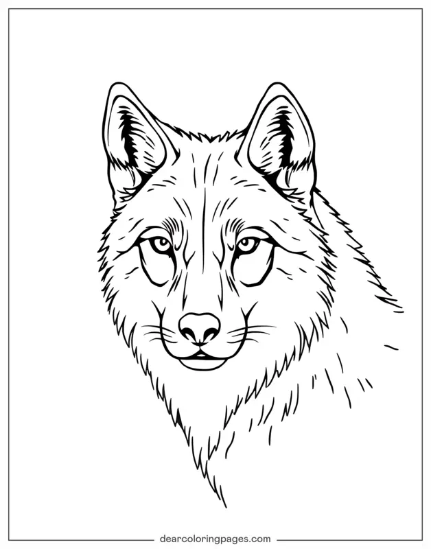 Wolf Outline