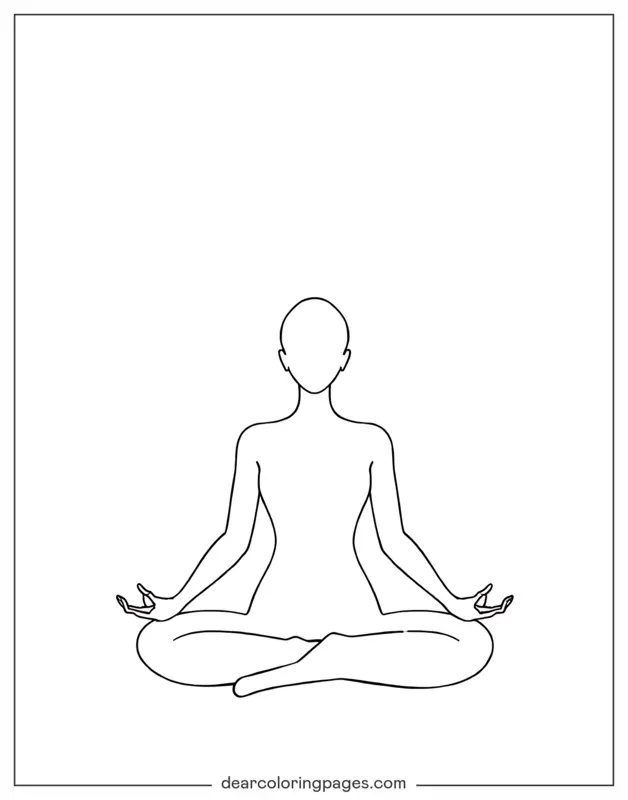 Meditation Silhouette