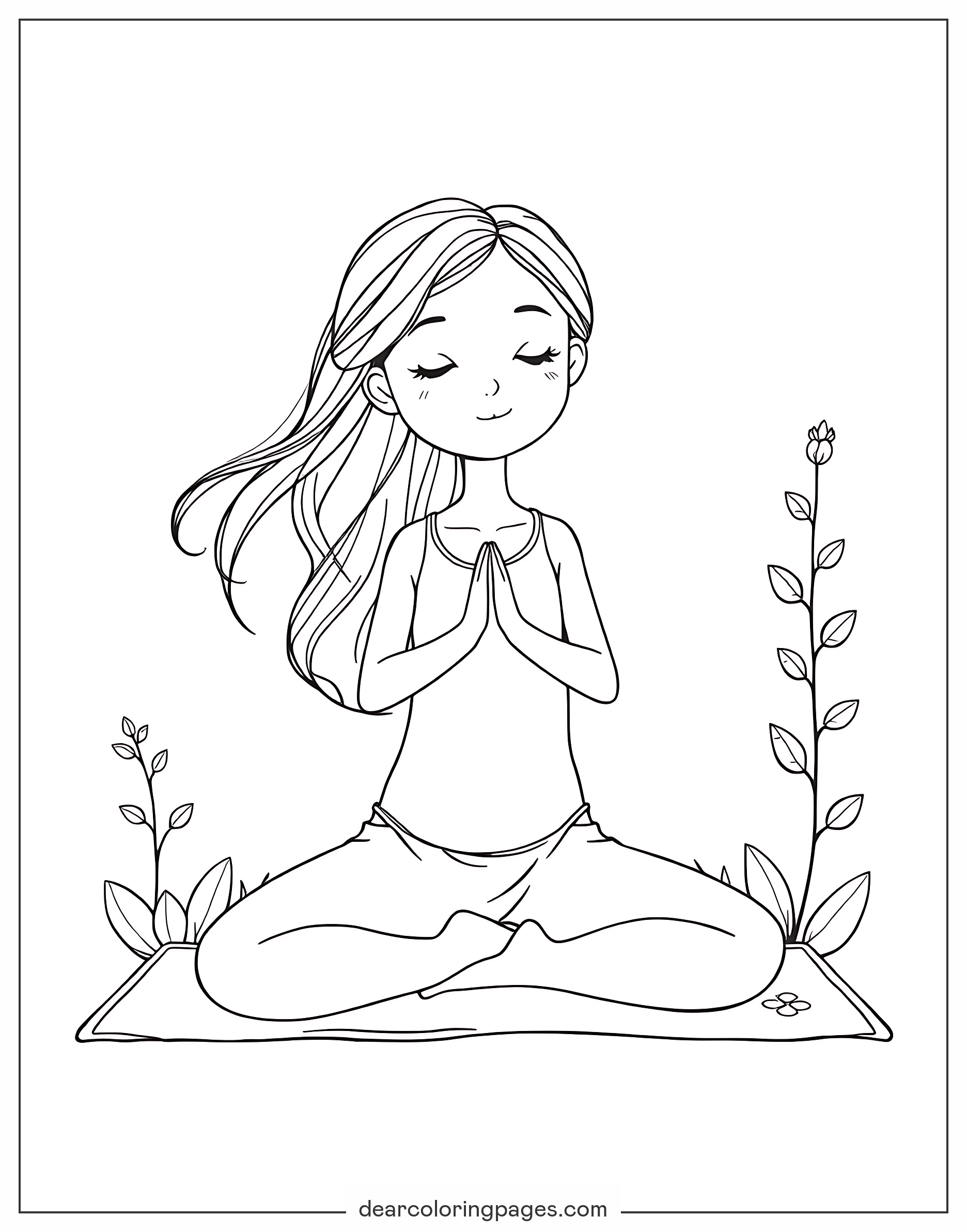 Yoga Coloring Pages Free Animals Doing Yoga Coloring Pages For Kids Yoga Coloring Pages Free Animals Doing Yoga Coloring Pages For Kids